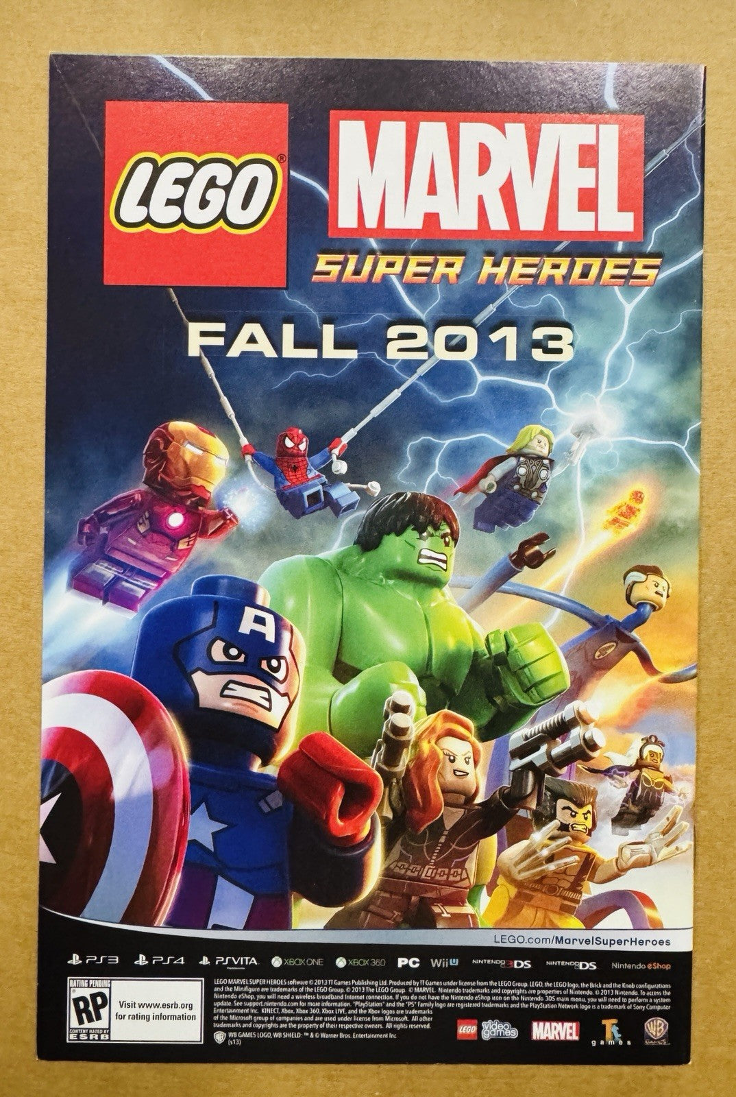 Indestructible Hulk #14 1:25 Leonel Castellani Lego Variant