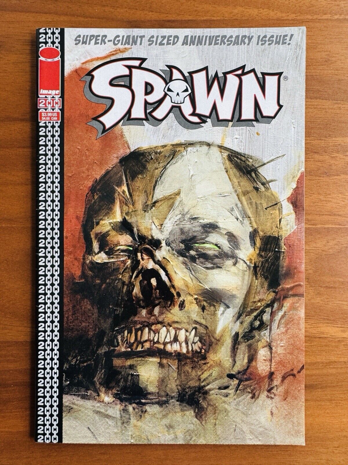 Spawn #200 Ashley Wood Skull Variant VF/NM