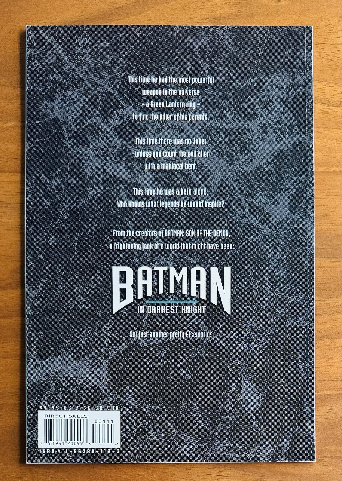 Batman - In Darkest Knight - VF/NM