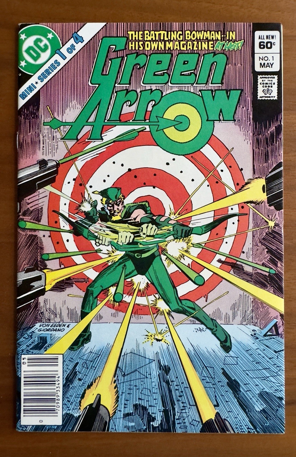 Green Arrow #1 - 4 - Complete Series Newsstand VFNM