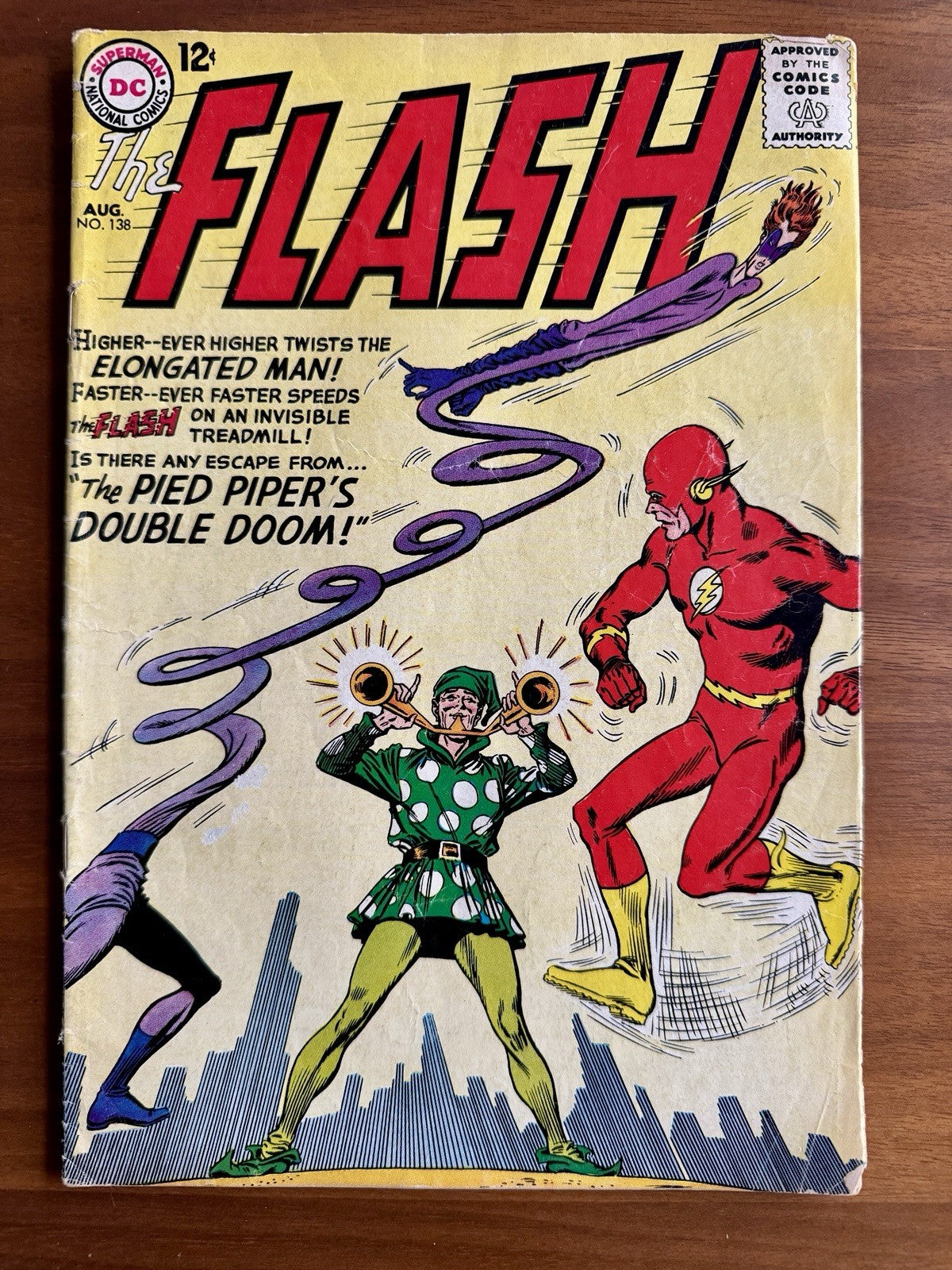 Flash #138 1st App.of Dexter Myles VG+