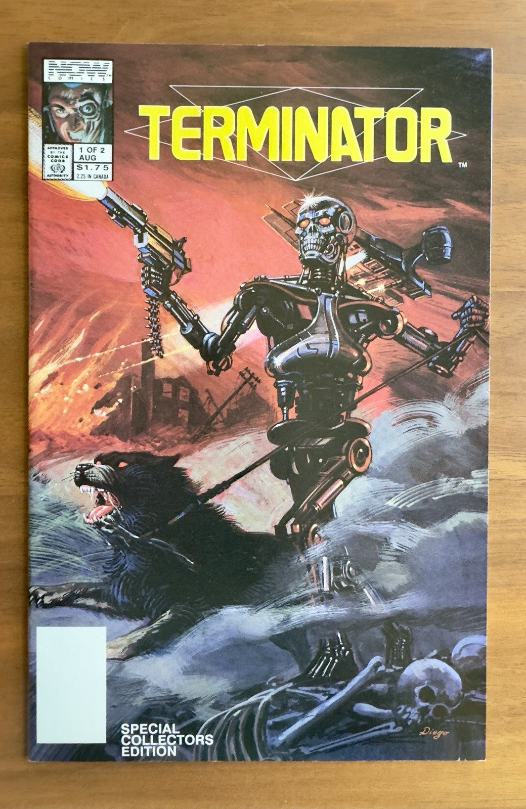 Terminator Special Collectors Edition #1 & 2 NM 9.4