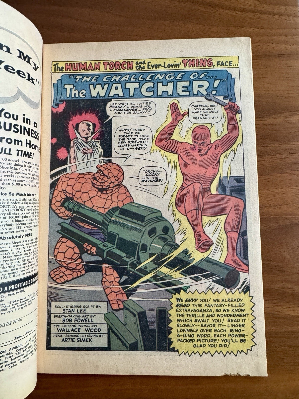 Strange Tales #134 VG+ 1st Watcher