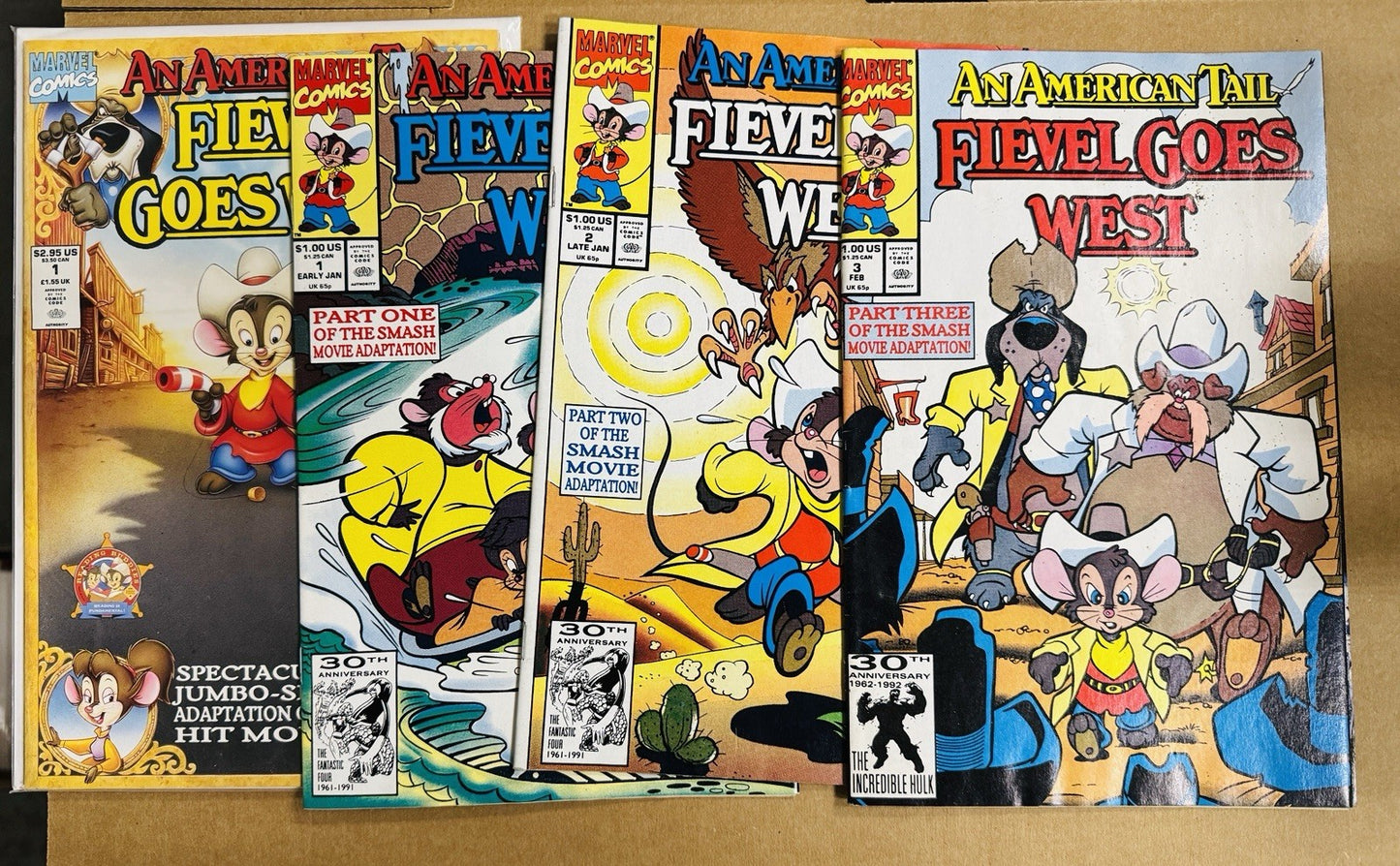 American Tail - Fievel Goes West #1 - 3 VF