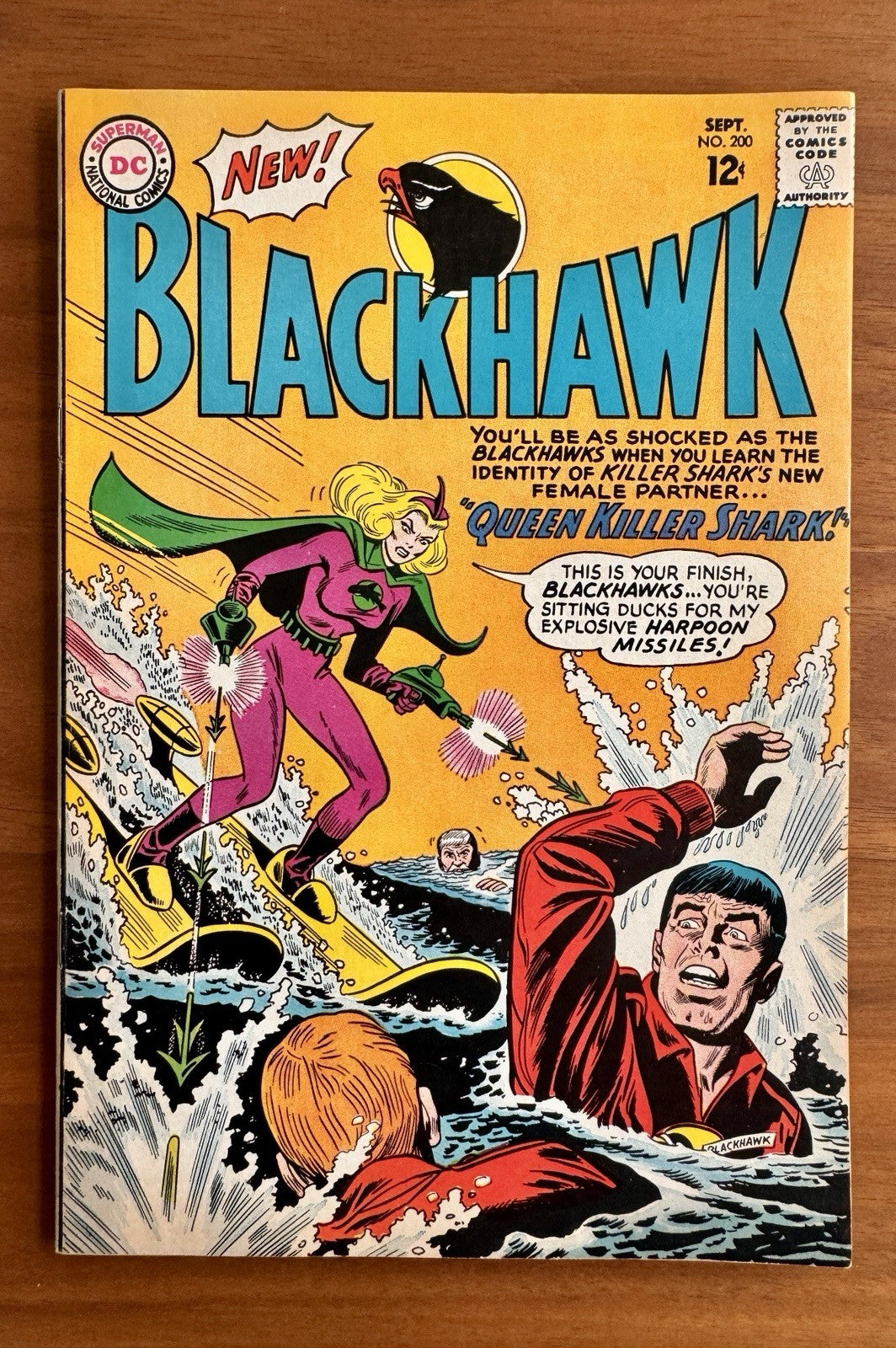 Blackhawk #200 VG/F 5.0
