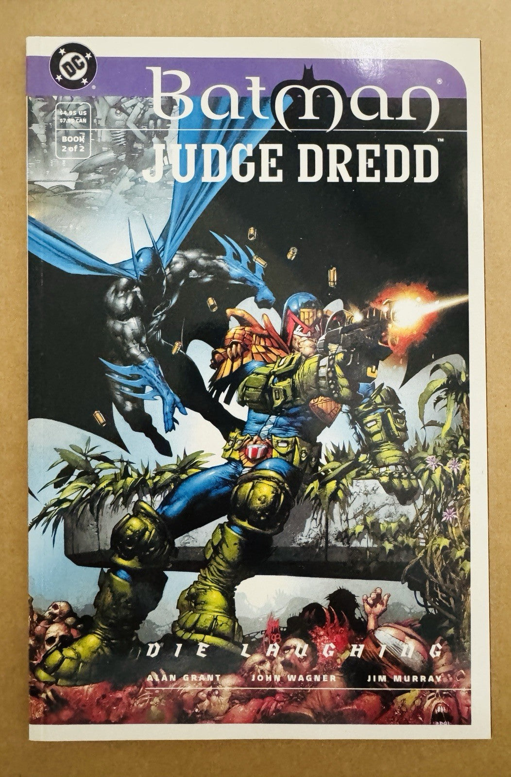 Batman/Judge Dredd: Die Laughing #1-2 Complete Set NM