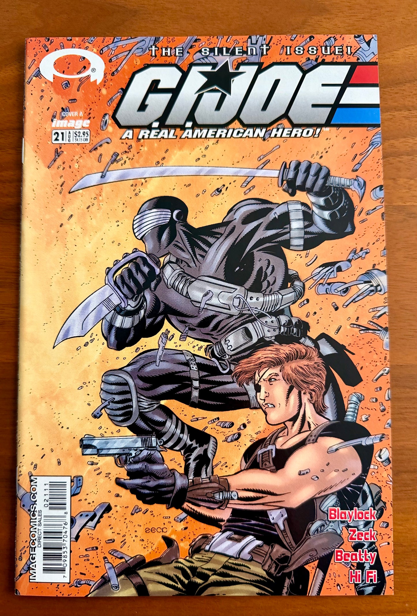 GI Joe #21 NM 9.4