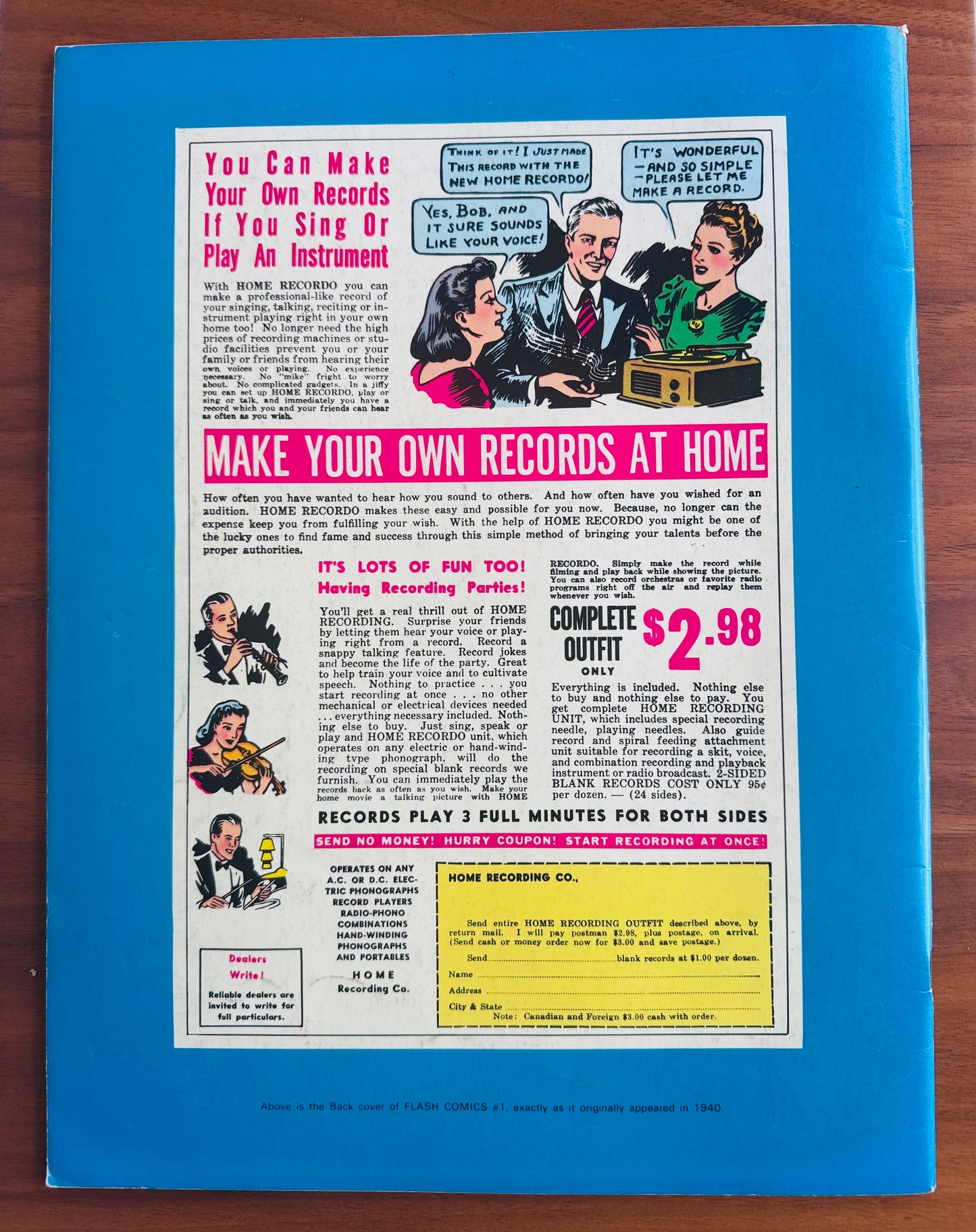Famous 1st Edition- Flash Comics #1
