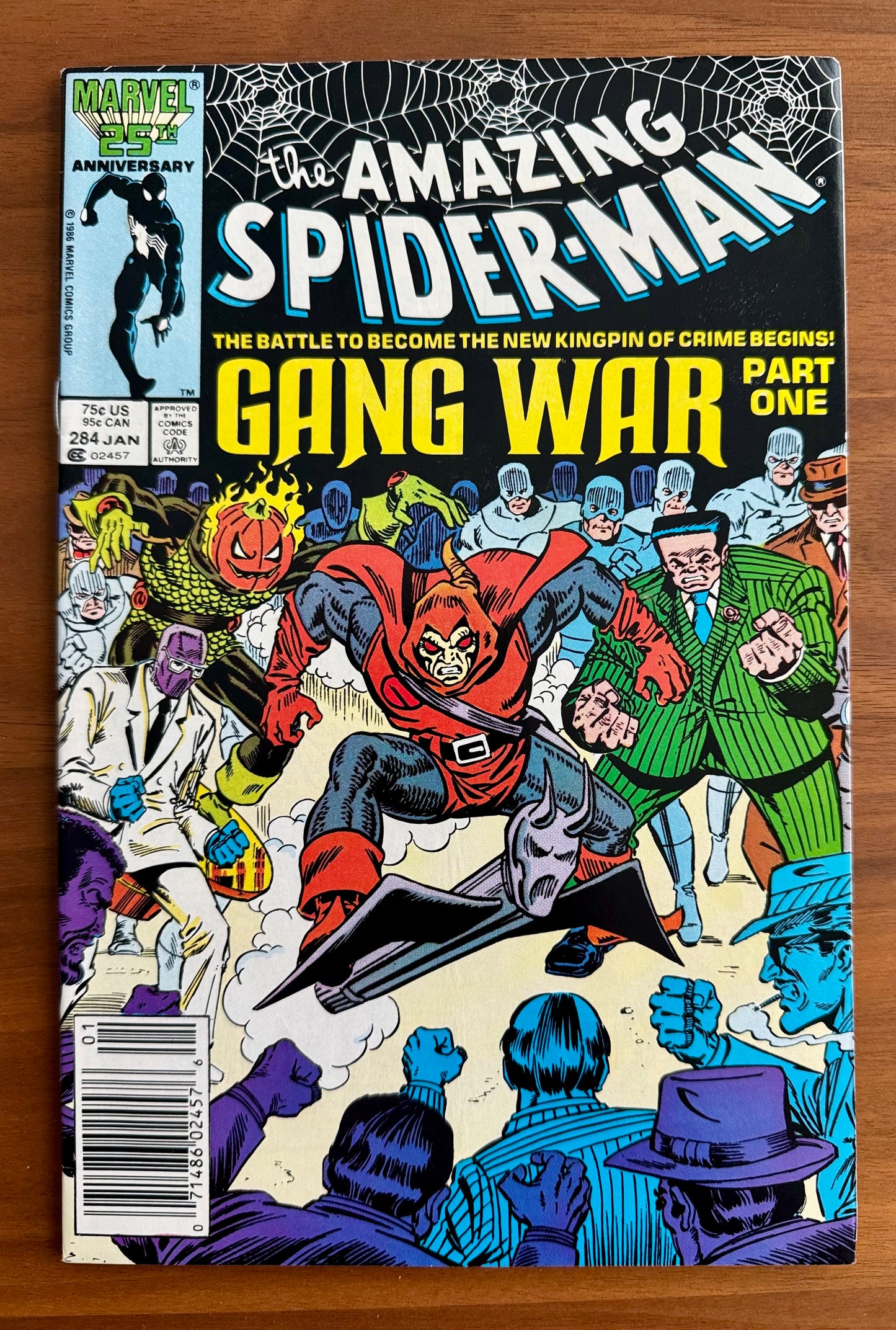 Amazing Spider-man #285 - 288 F/VF