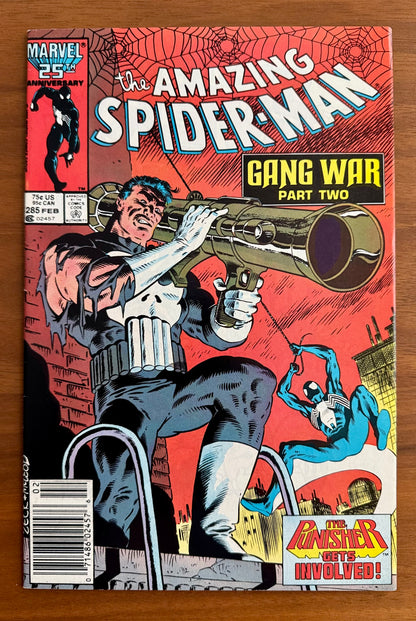 Amazing Spider-man #285 - 288 F/VF
