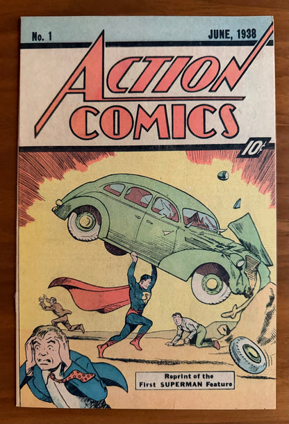 Action Comics #1  Reprint VF+ 8.5