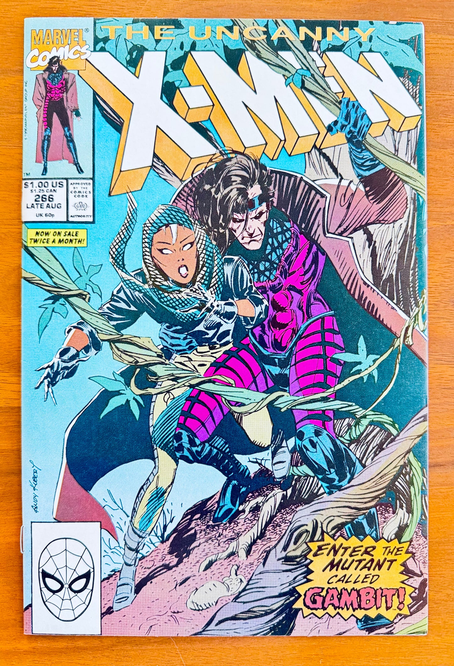 Uncanny X-Men #266  NM 9.4