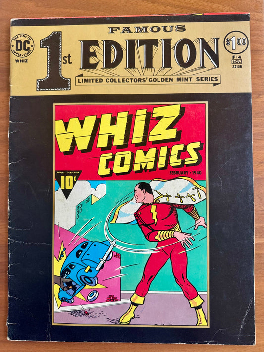 Famous 1st Edition - Whiz Comics #1  VG 4.0