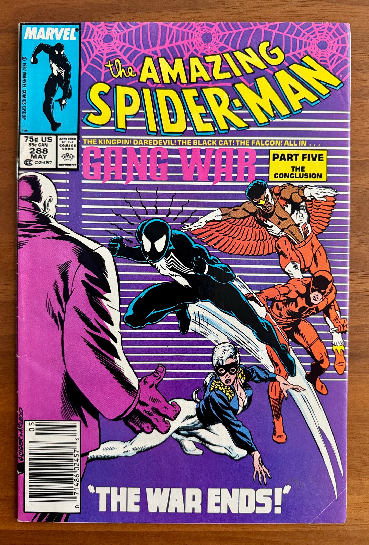 Amazing Spider-man #285 - 288 F/VF