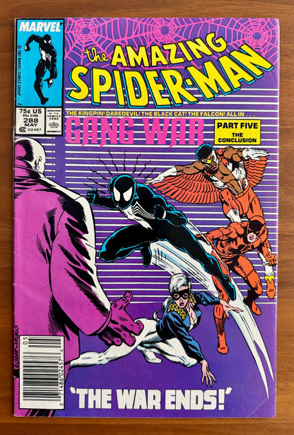 Amazing Spider-man #285 - 288 F/VF