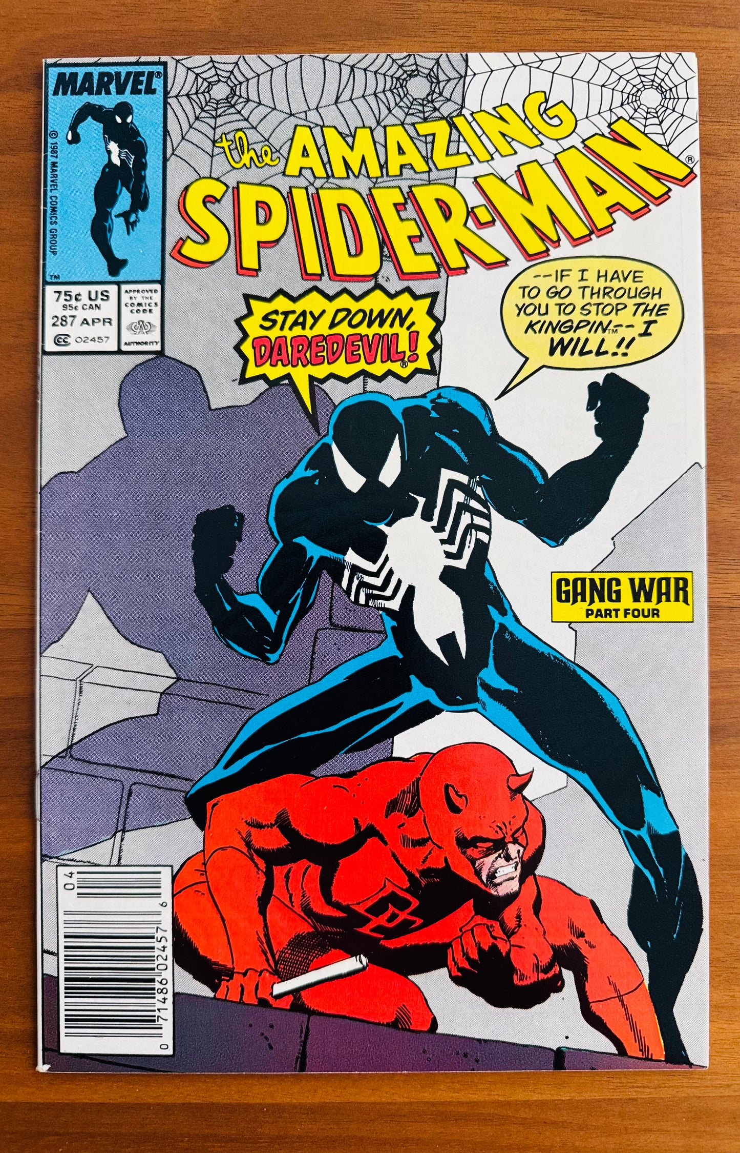 Amazing Spider-man #285 - 288 F/VF