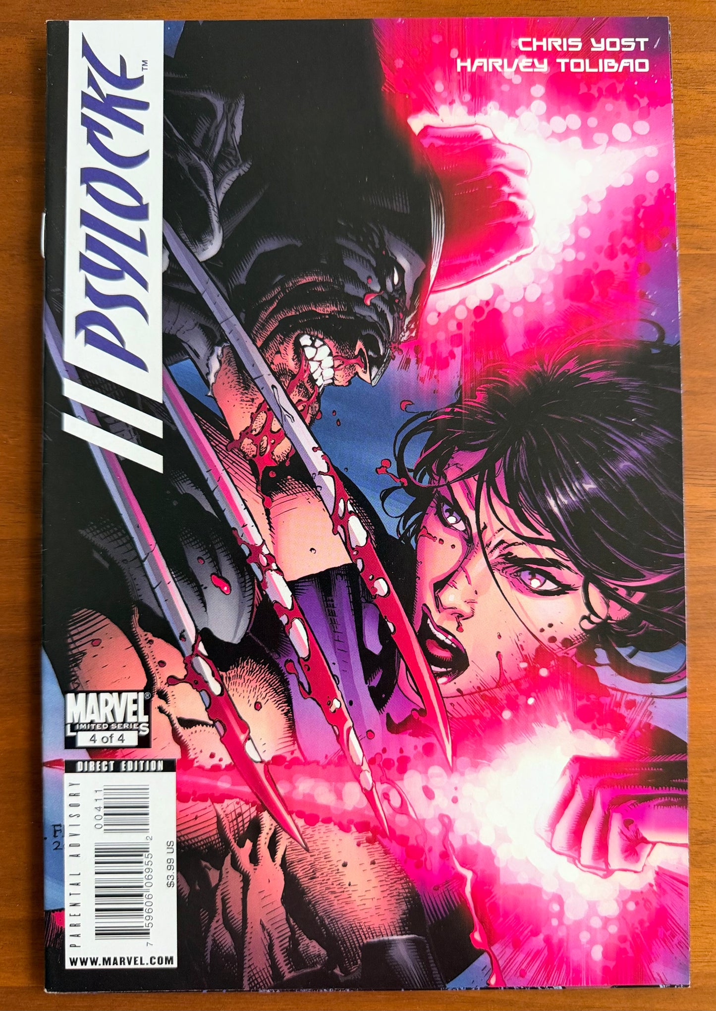 Psylocke #1 - 4 NM 9.4