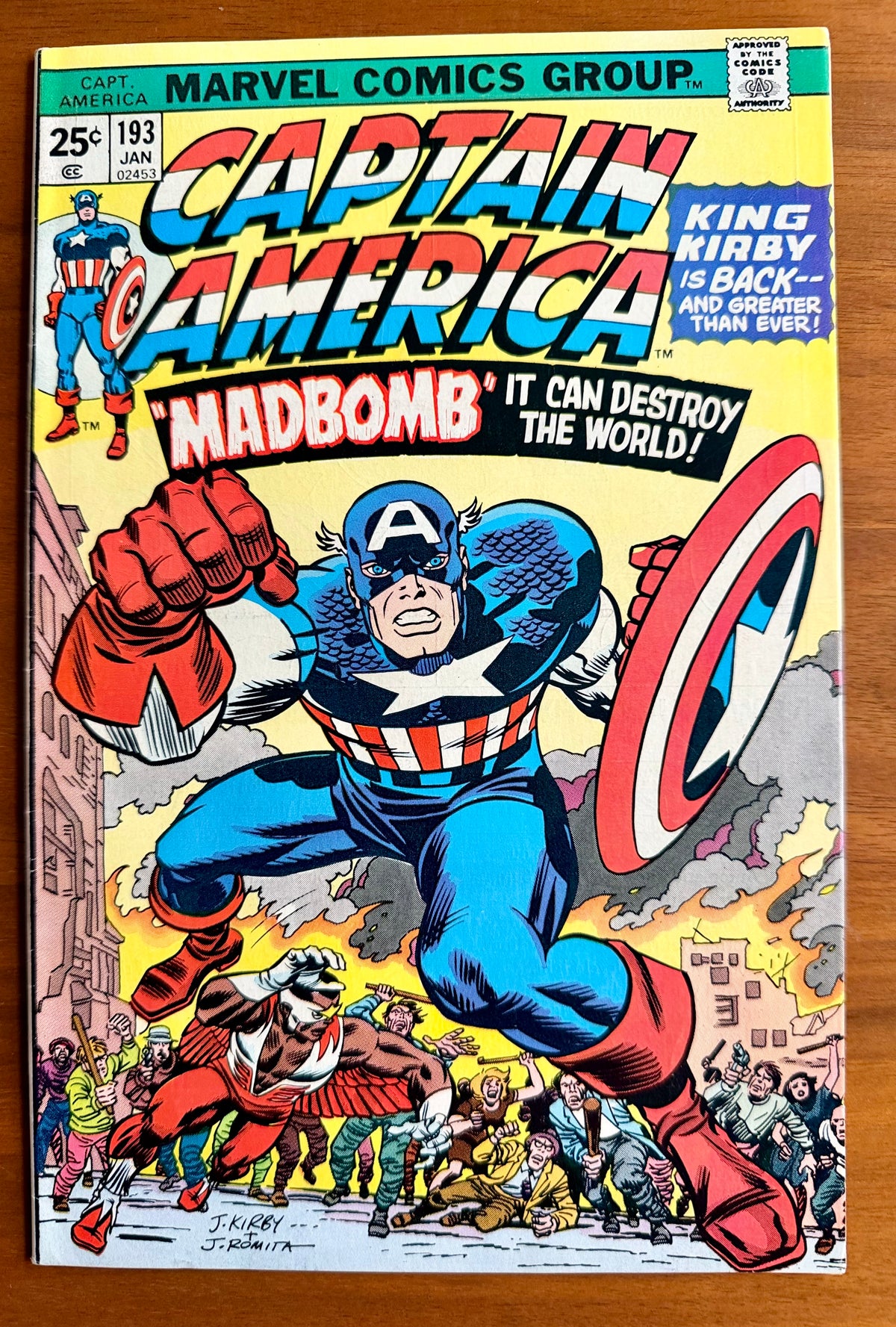 Captain America #193 VF