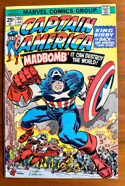 Captain America #193 VF