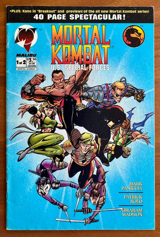 Mortal Kombat : Special Forces #1 Fine 6.0