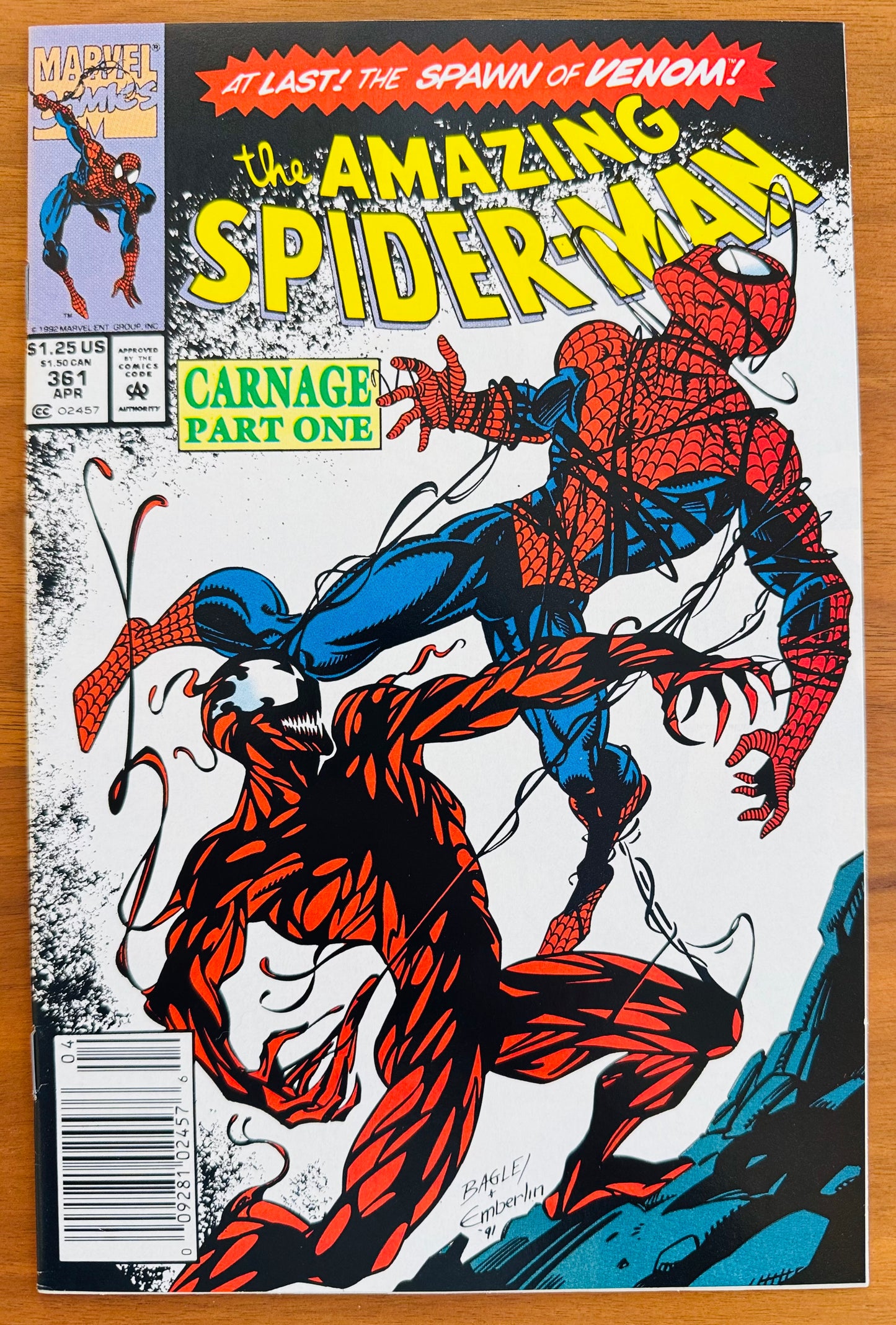 Amazing Spider-Man #361  NM- 9.2