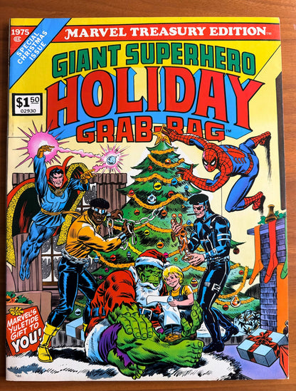 Marvel Comics Giant Superheroes Grab-bag Treasury  VF 8.0
