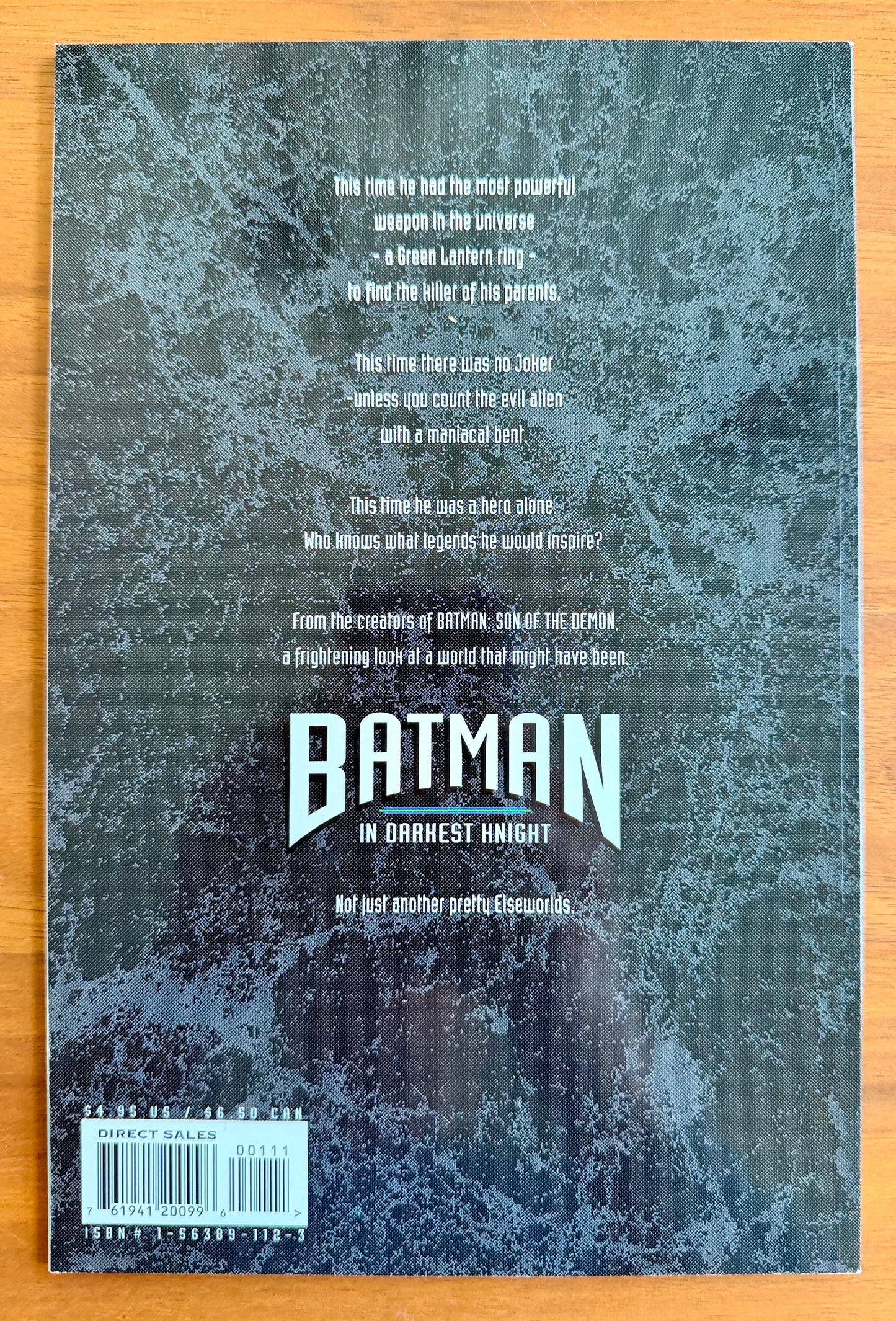 Batman - In Darkest Night  NM