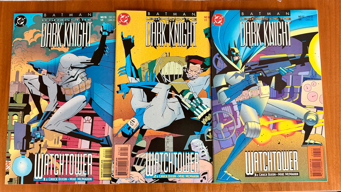 Batman Legends of the Dark Knight #55 -57 NM- 9.2