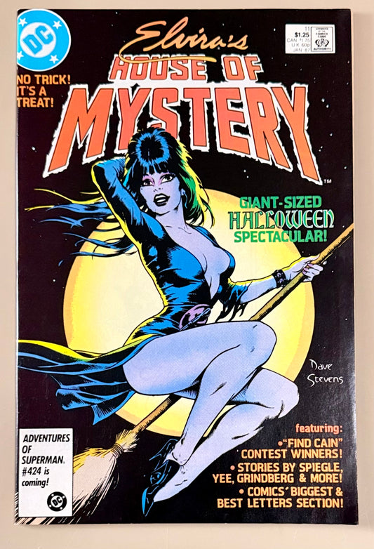 Elvira’s House of Mystery #11  VF+