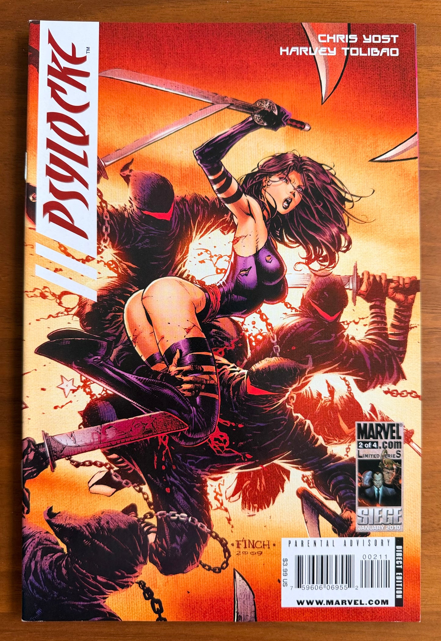 Psylocke #1 - 4 NM 9.4