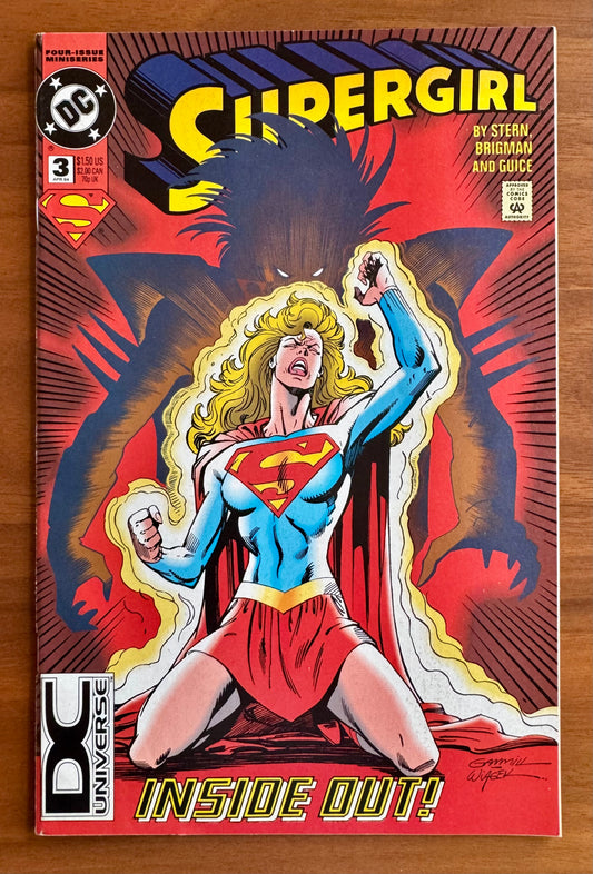 Supergirl #3 NM 9.4 DC Universe Logo Variant