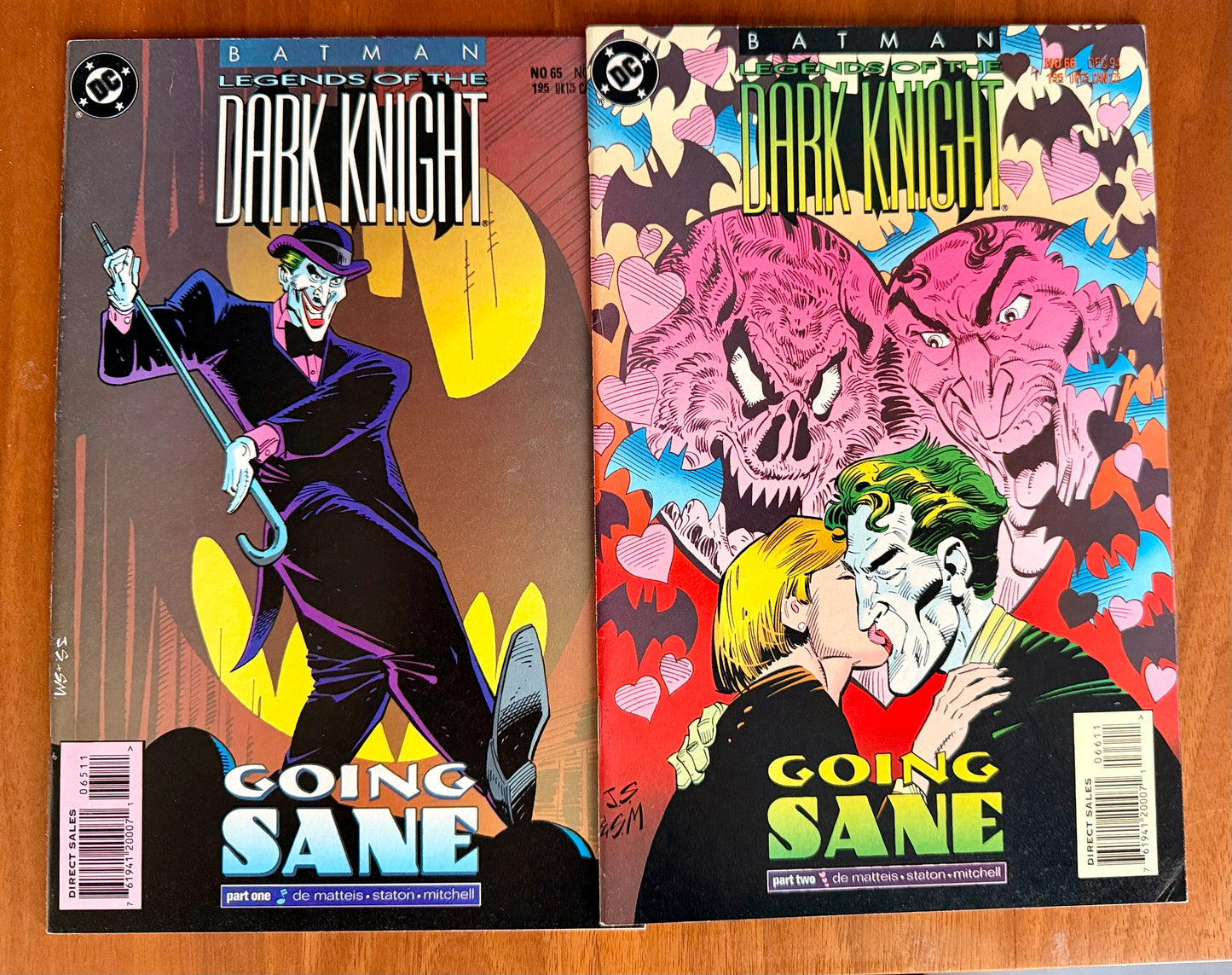 Batman - Legends of the Dark Knight #65 - 68  VFNM