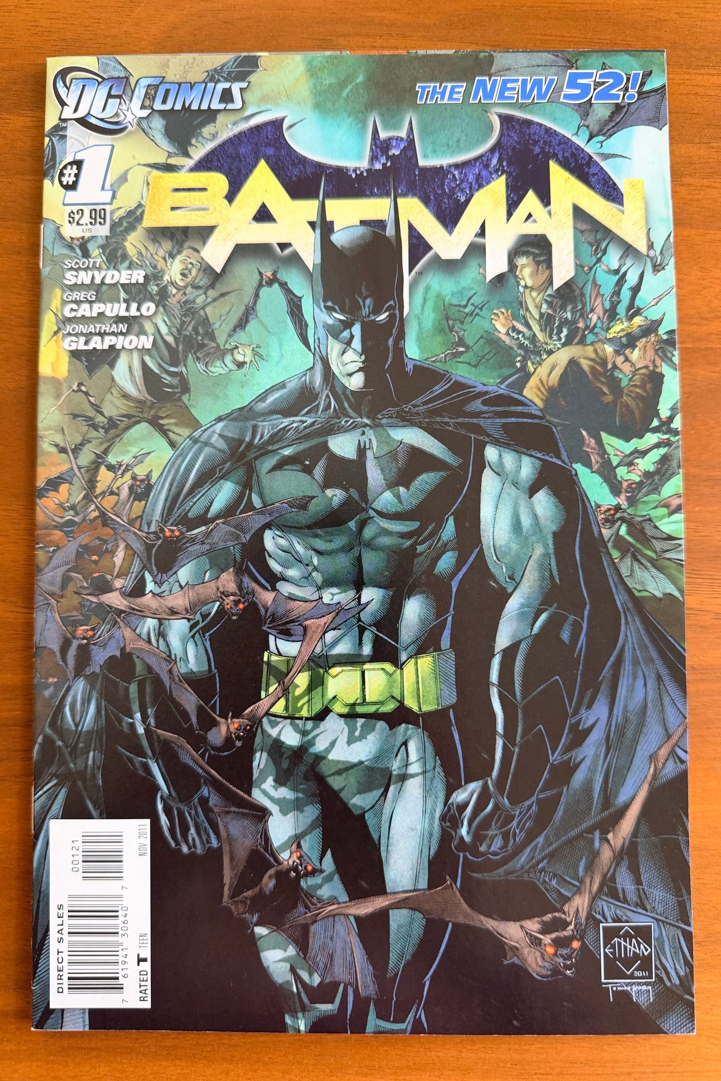 Batman 1 & 2 New 52 NM 9.4