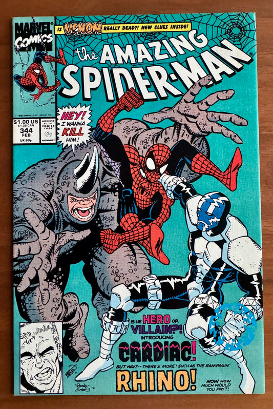 Amazing Spider-Man #344  NM 9.4