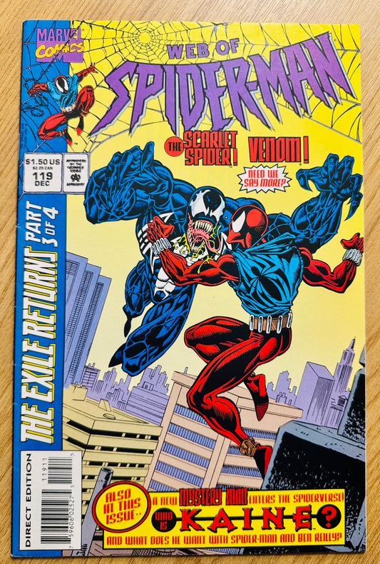 Web of Spider-Man #119 VF-