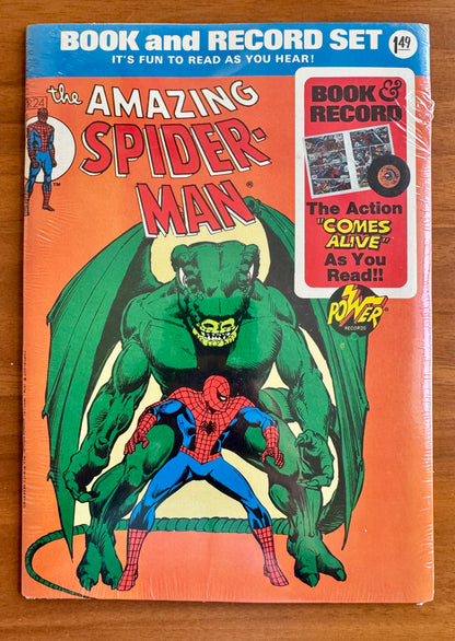 Amazing Spider-Man Record and Comic book set factory sealed VF+