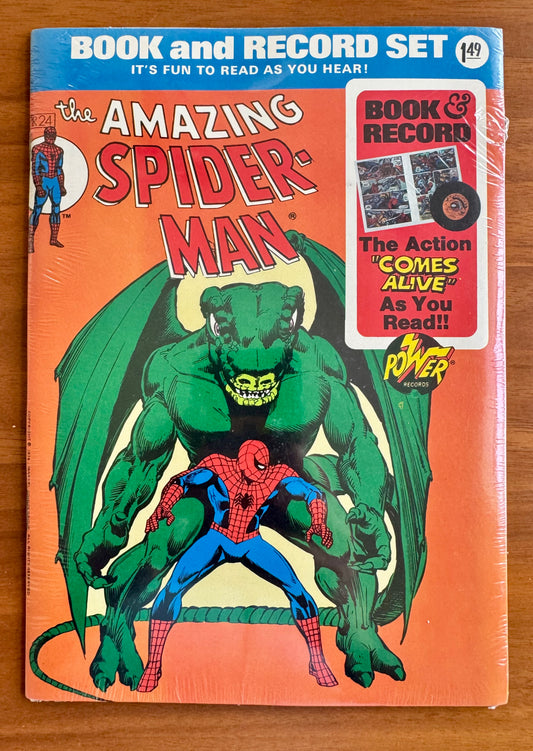 Amazing Spider-Man Record and Comic book set factory sealed VF+