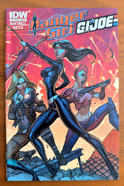 Danger Girl / GI Joe #4 NM 9.4