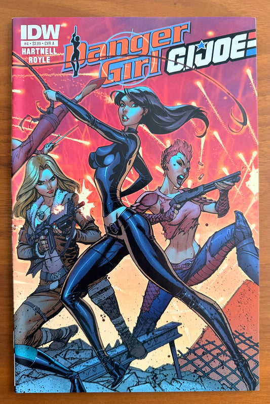 Danger Girl / GI Joe #4 NM 9.4