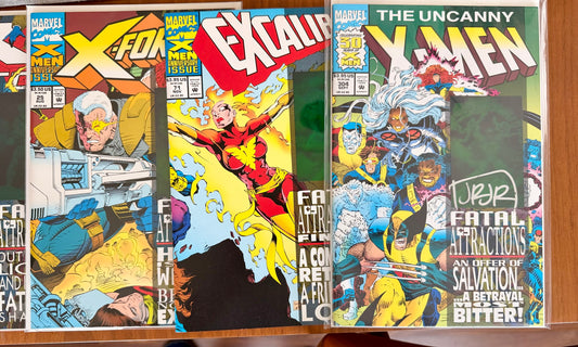 X-Men Fatal Attraction set