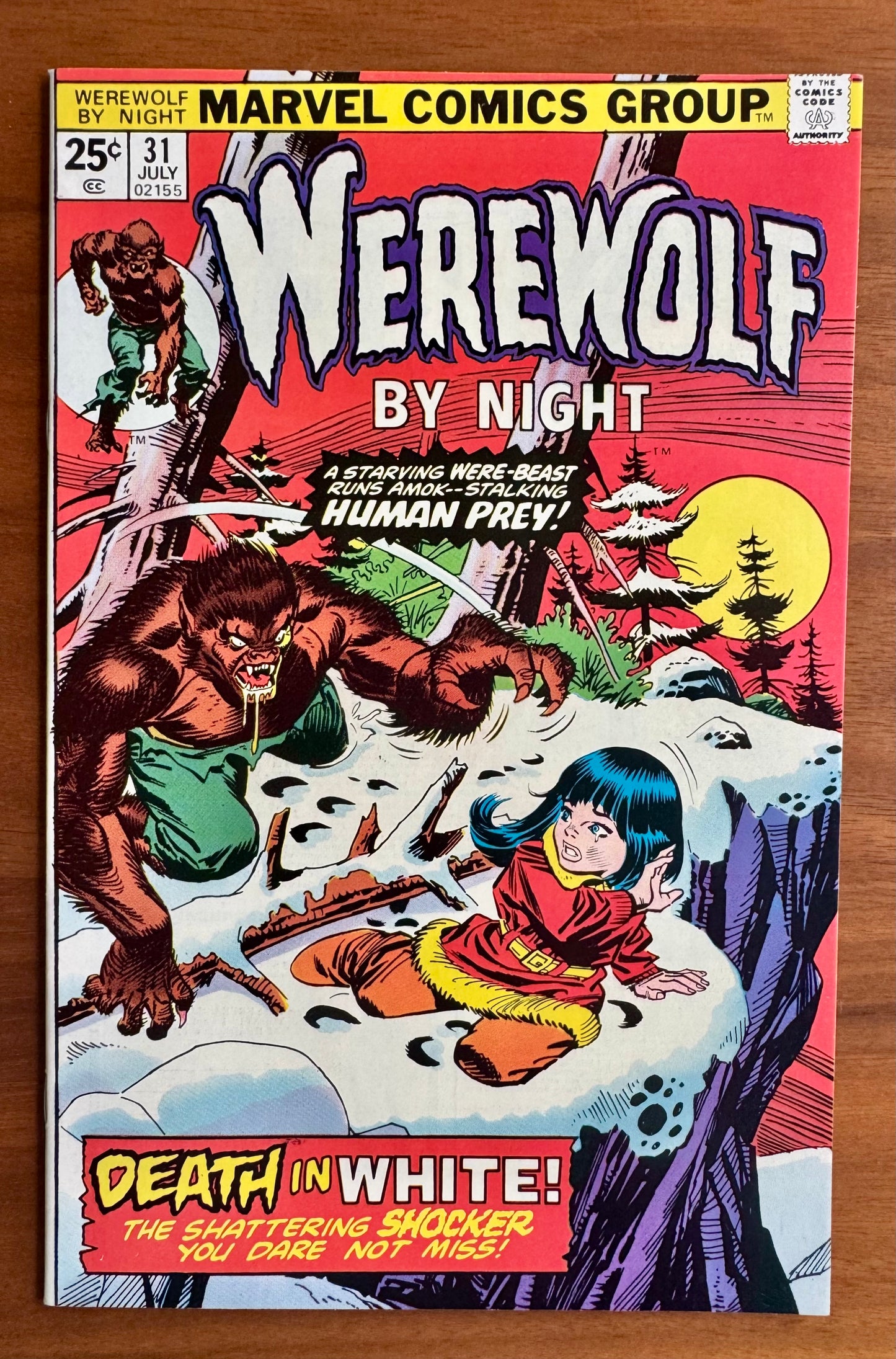 Werewolf By Night #31  NM 9.4