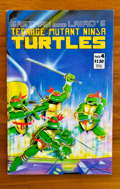 Teenage Mutant Ninja Turtles #4 variant  VF 8.0