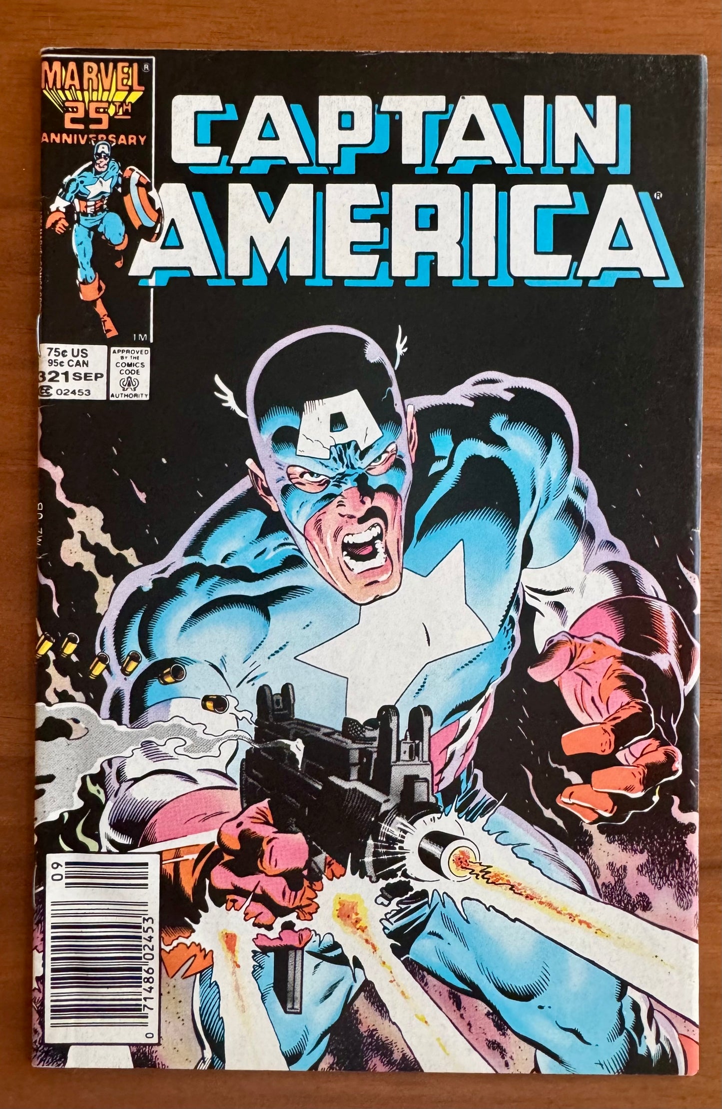 Captain America #321 VF 8.0