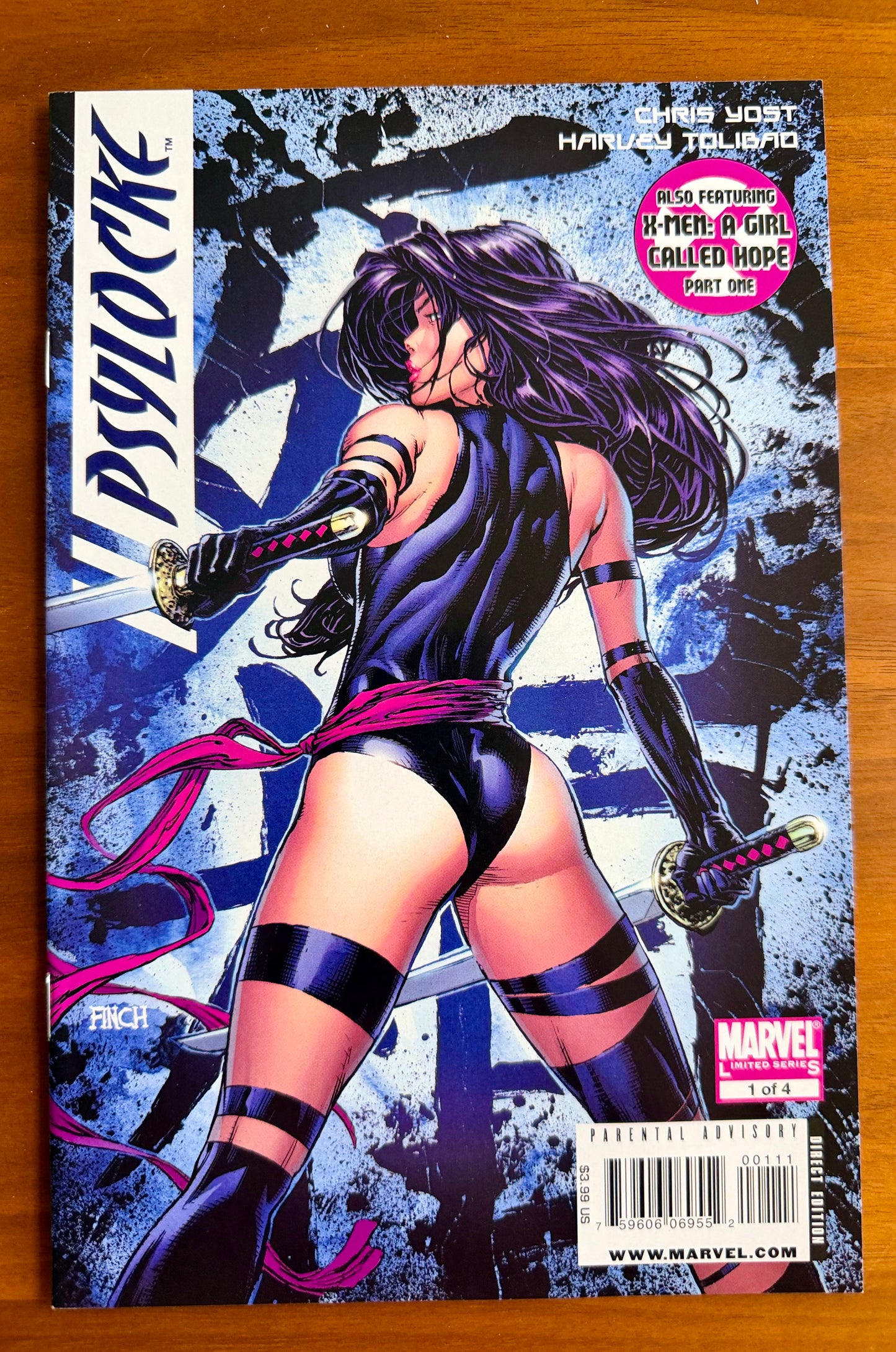 Psylocke #1 - 4 NM 9.4