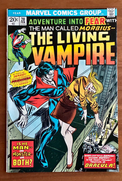 Adventure into Fear #20 VF+