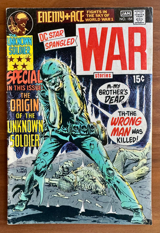 DC Star Spangled War Stories #154  F/VF