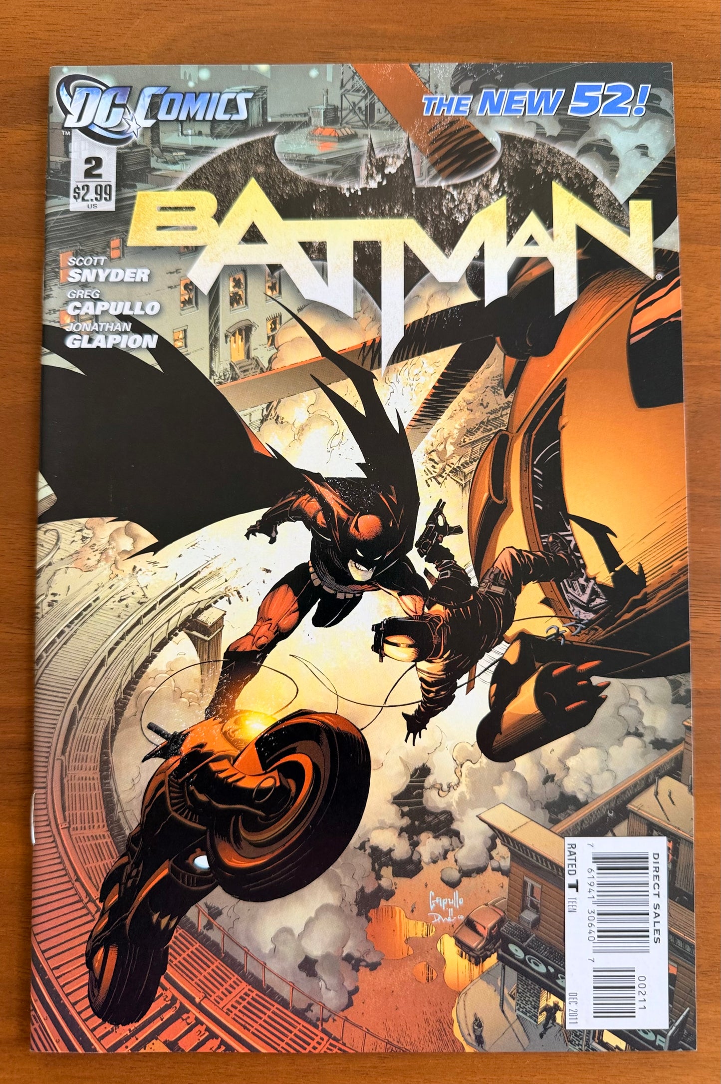 Batman 1 & 2 New 52 NM 9.4