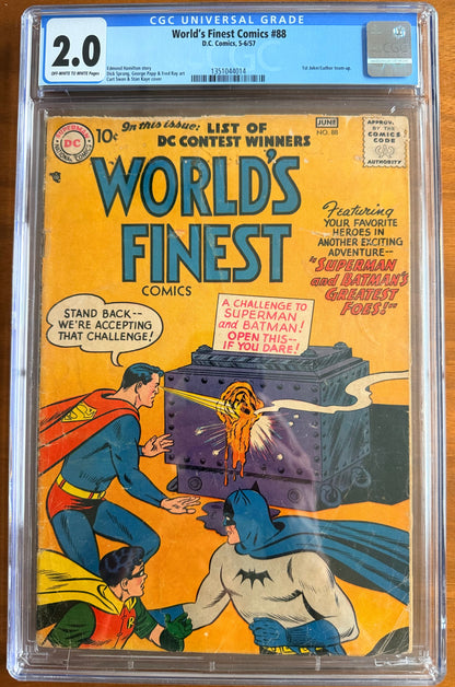 World’s Finest #88 CGC 2.0