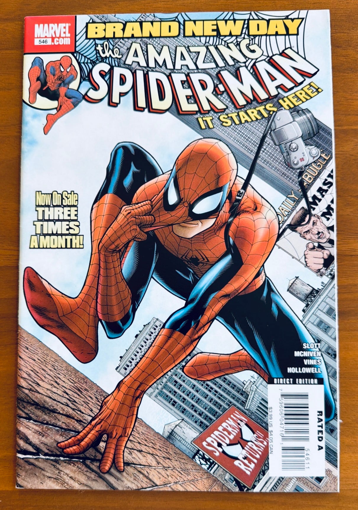 Amazing Spider-Man #546 NM 9.4