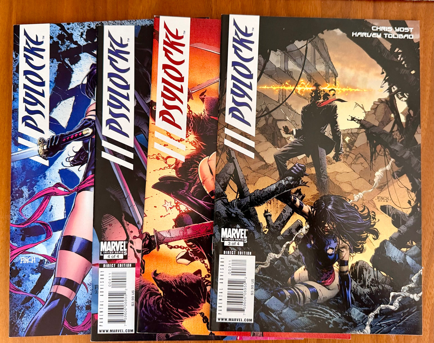Psylocke #1 - 4 NM 9.4